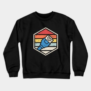 Retro Badge RJ45 Crewneck Sweatshirt